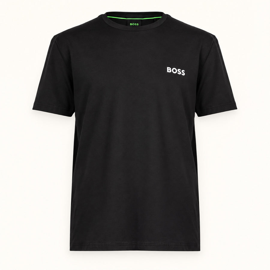 BOSS Men’s Performance Stretch T-Shirt Black & White