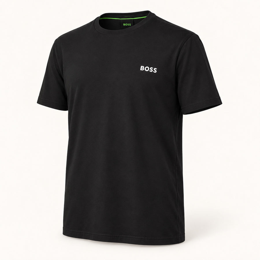 BOSS Men’s Performance Stretch T-Shirt Black & White