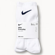 Nike Everyday Cushioned Crew Socks 3 Pack Black & White Available